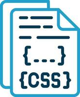 Css File Vector Icon Design