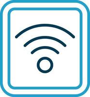 diseño de icono de vector de señal wifi