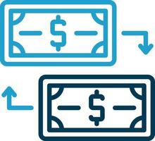 Money Exchange Vector Icon Design