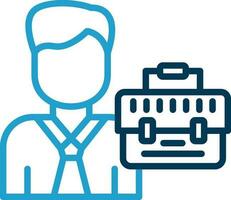 Businessman Vector Icon Design