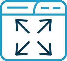 Expand Vector Icon Design