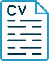 CV Vector Icon Design