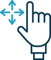 Drag Vector Icon Design