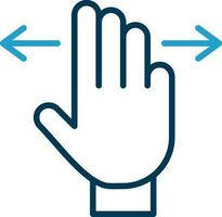 Swipe Vector Icon Design