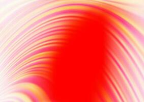 Light Red vector background with bent lines.