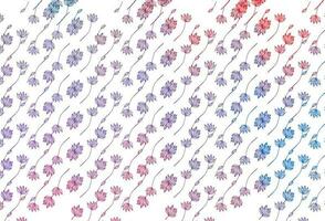 Light Blue, Red vector hand painted texture.