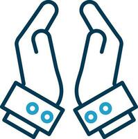 Pray Vector Icon Design