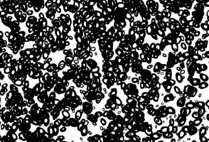 Black and white vector texture with disks.