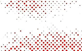 Light Red vector layout with circle shapes.