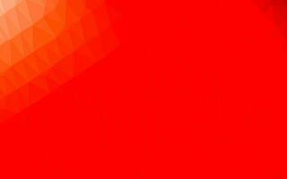 Light Red vector shining triangular background.