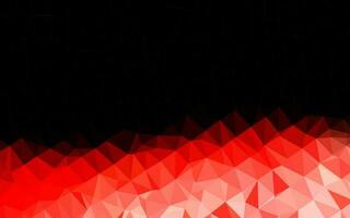 Light Red vector blurry triangle pattern.