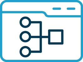 Site Map Vector Icon Design