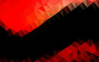 Light Red vector abstract mosaic background.