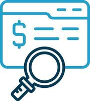 Search Vector Icon Design