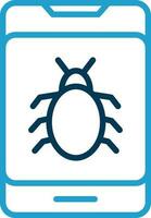 Bug Vector Icon Design