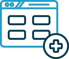 Website Vector Icon Design