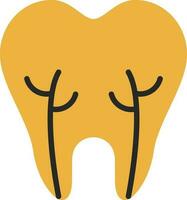 Root Canal Vector Icon Design