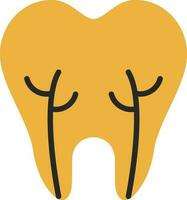 Root Canal Vector Icon Design