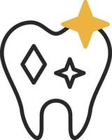 Clean Tooth Vector Icon Design