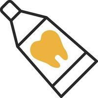 Toothpaste Vector Icon Design