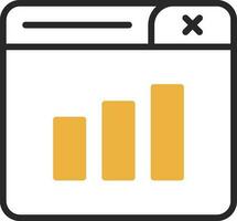 Statistics Vector Icon Design