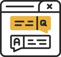 Forum Vector Icon Design