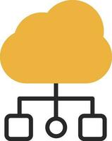 Cloud Computing Vector Icon Design