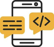 Conversation Vector Icon Design