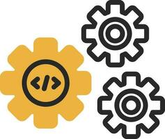 Processing Vector Icon Design
