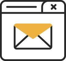 Contact Mail Vector Icon Design