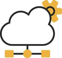 Cloud Computing Vector Icon Design