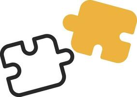 Puzzle Vector Icon Design