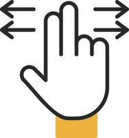 Swipe Vector Icon Design
