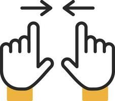 Zoom In Vector Icon Design