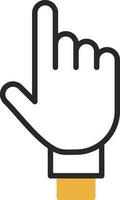 One Finger Vector Icon Design