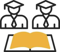 Alumni Vector Icon Design