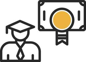 Postgraduate Vector Icon Design