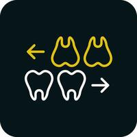 Teeths Vector Icon Design