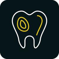 Caries Vector Icon Design