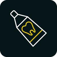 Toothpaste Vector Icon Design