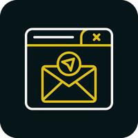 Send Mail Vector Icon Design