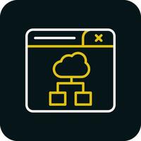 Cloud Computing Vector Icon Design