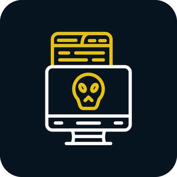 hackear vector icono diseño