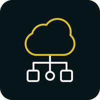 Cloud Computing Vector Icon Design