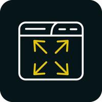 Expand Vector Icon Design