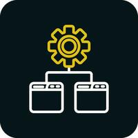 Batch Processing Vector Icon Design