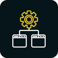 Batch Processing Vector Icon Design