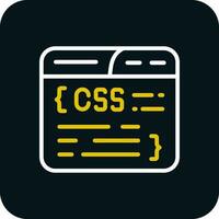 css codificación vector icono diseño