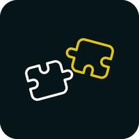 Puzzle Vector Icon Design