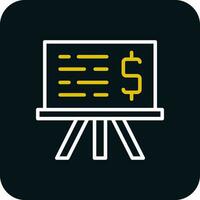 Presentation Vector Icon Design
